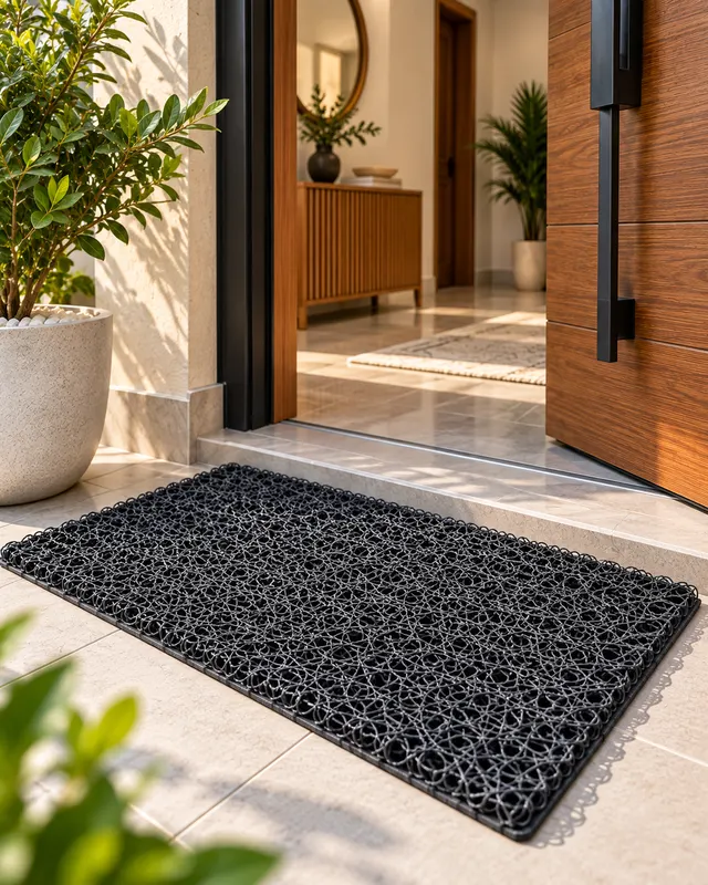 Tapis Spaghetti dans l'entrée